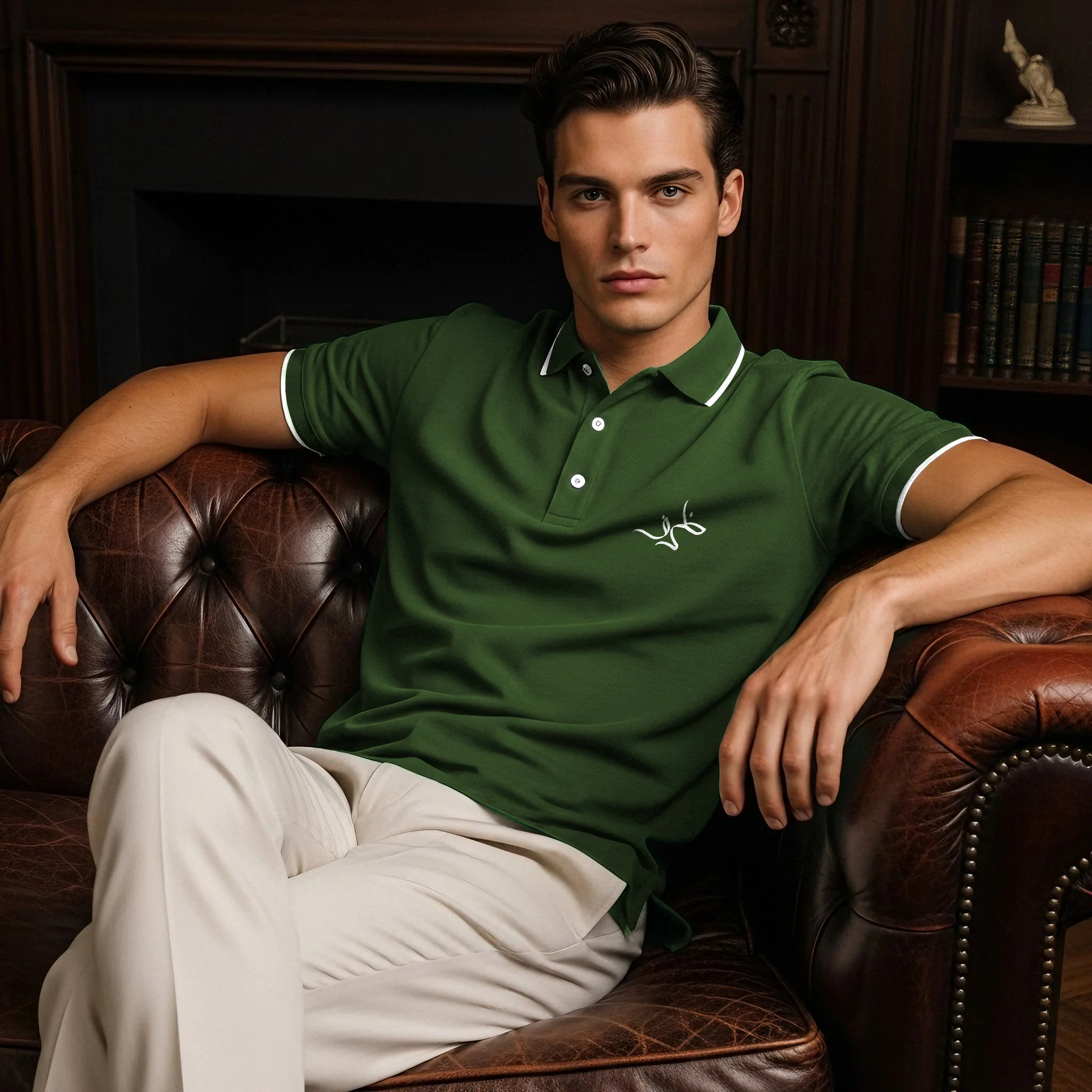 Green Summer Polo - Image 6