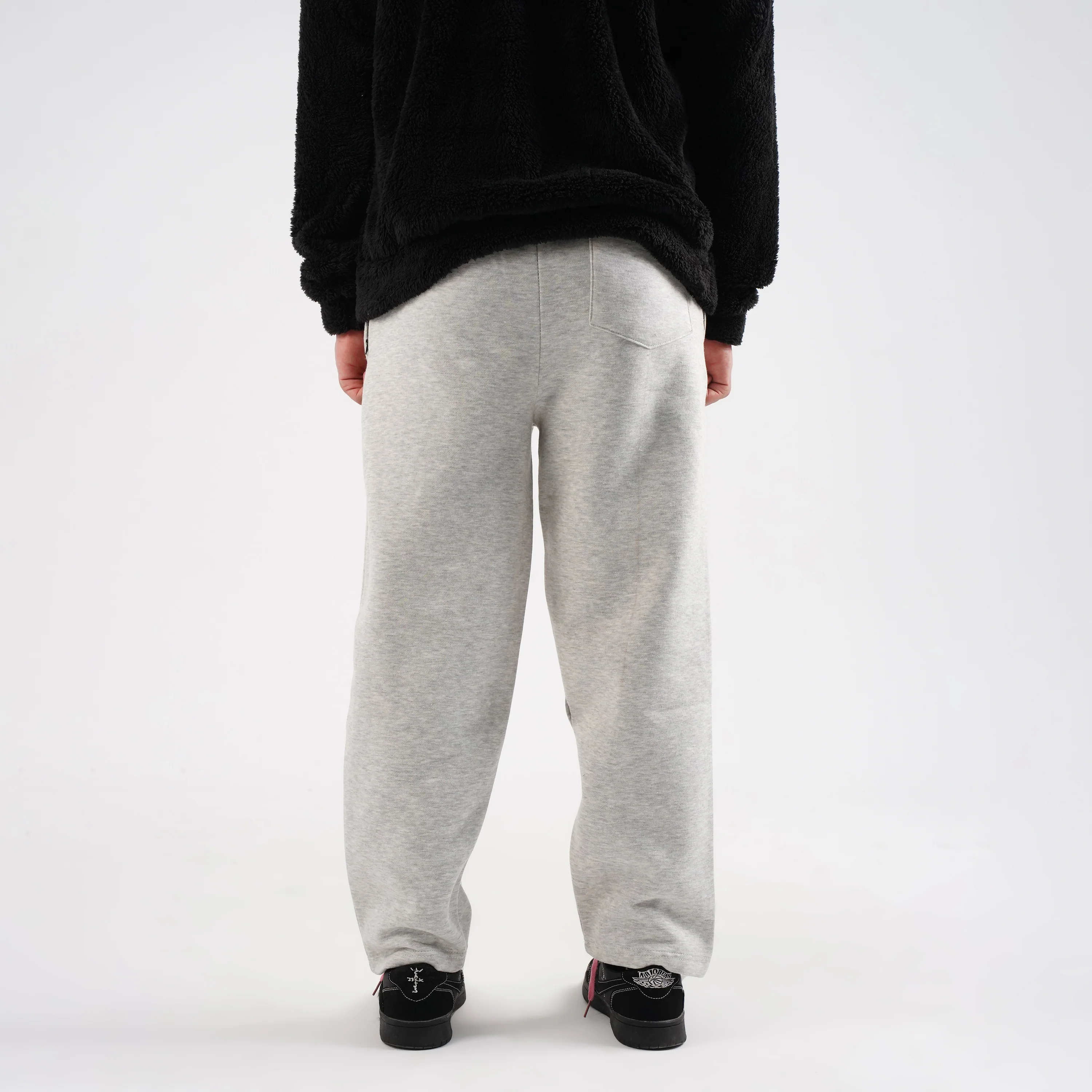 Grey Stripes Trousers (Fleece) - Image 2