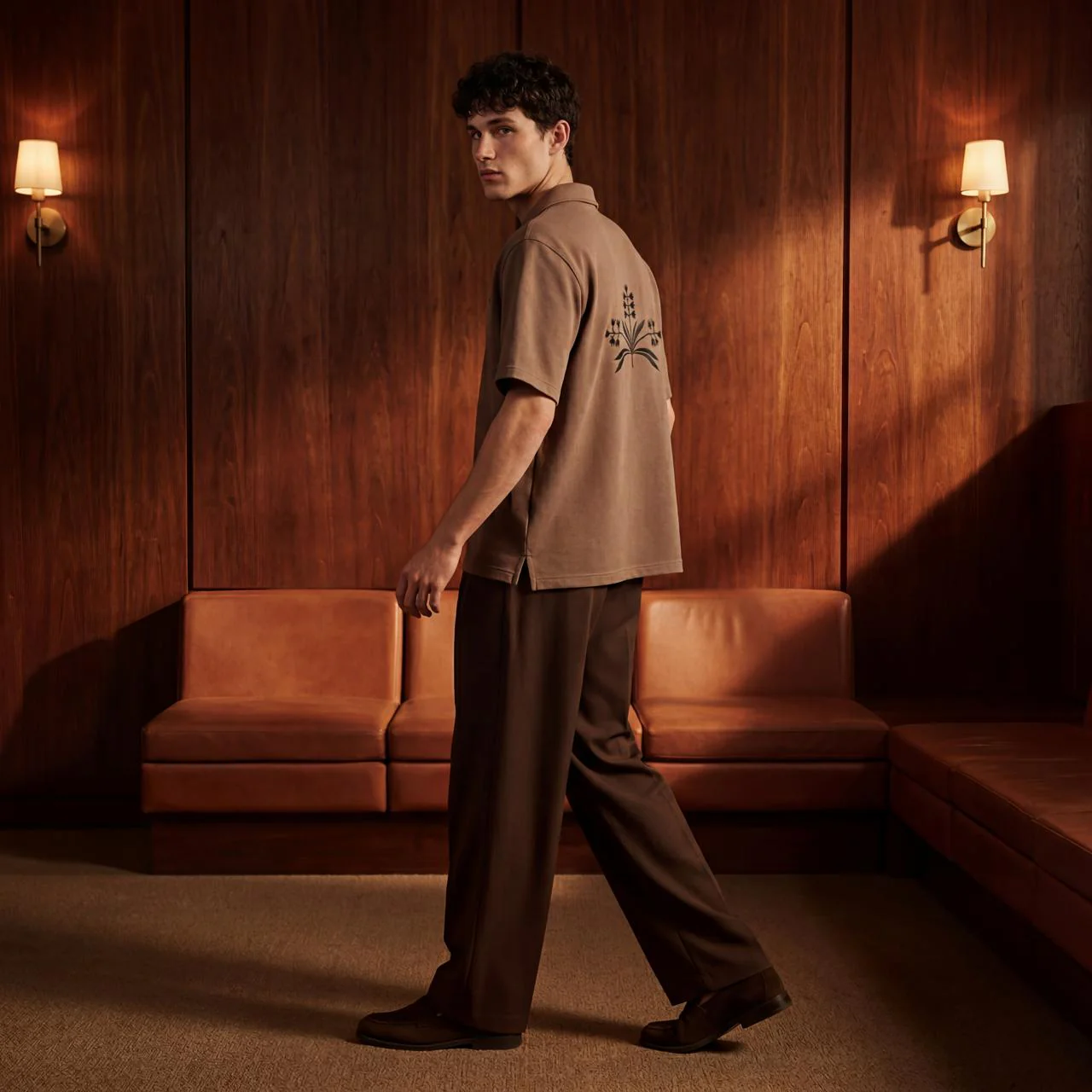 Mocha Brown Summer T - Shirt - Image 4