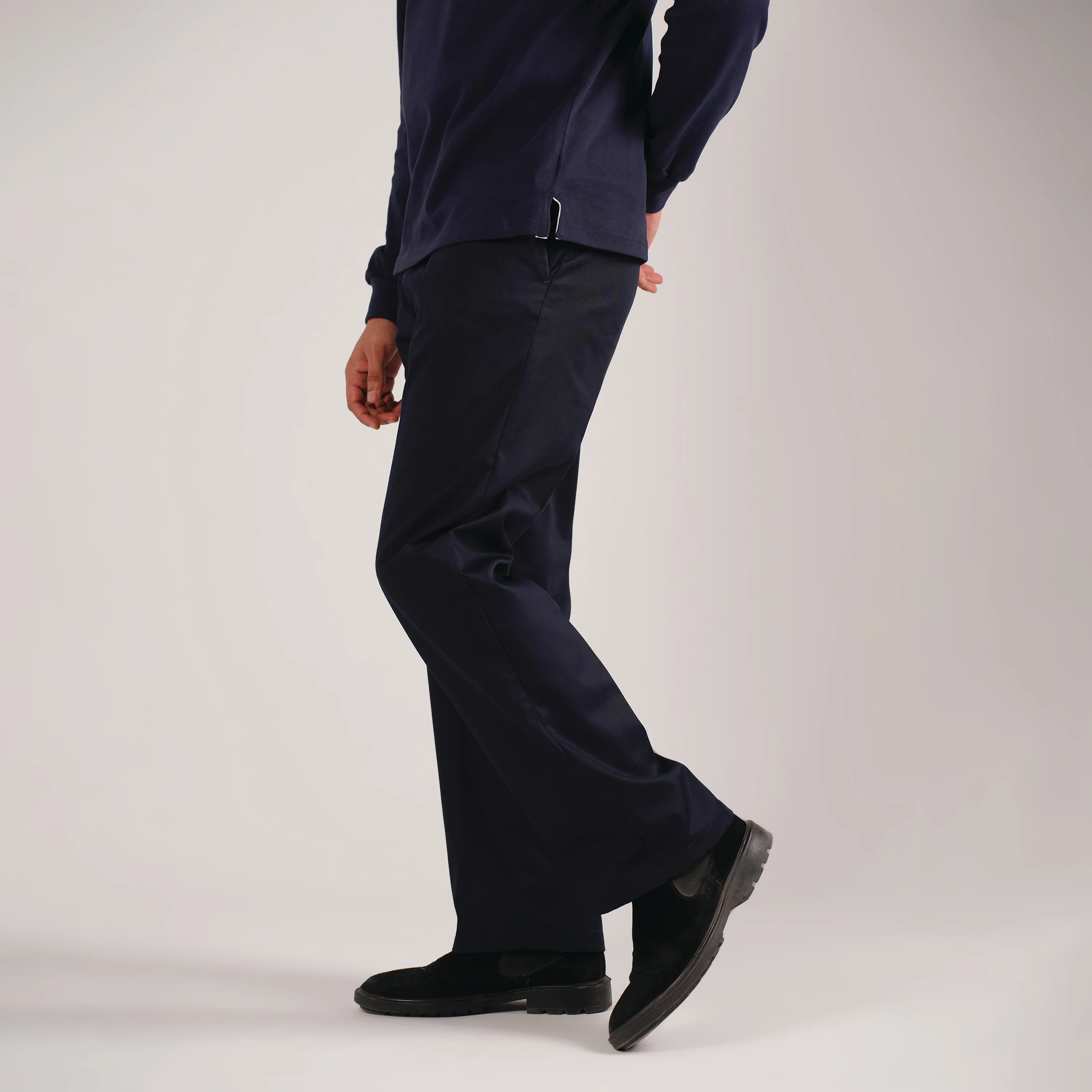 Old Money Navy Blue Pants - Image 6