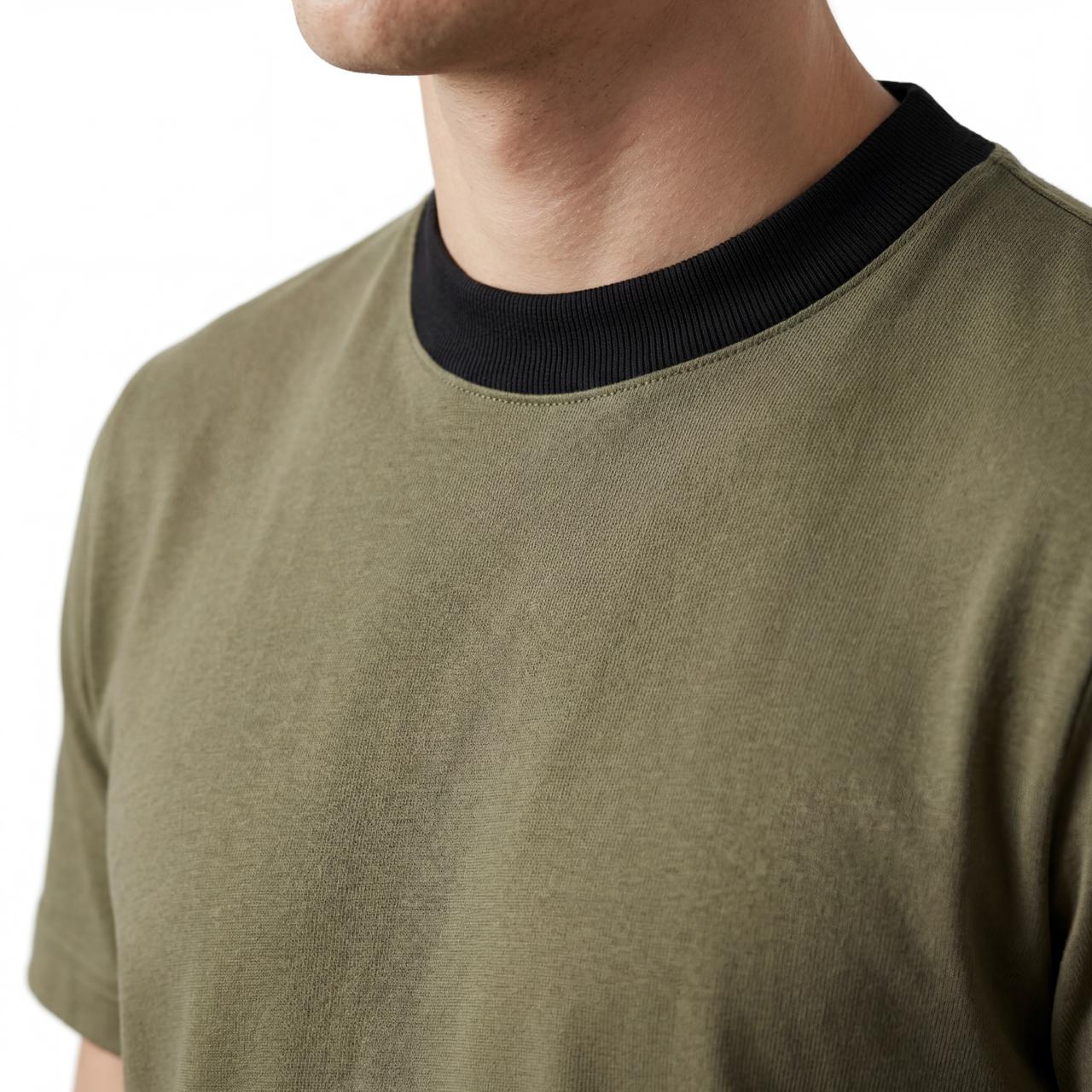 Classic Olive Summer T - Shirt - Image 3