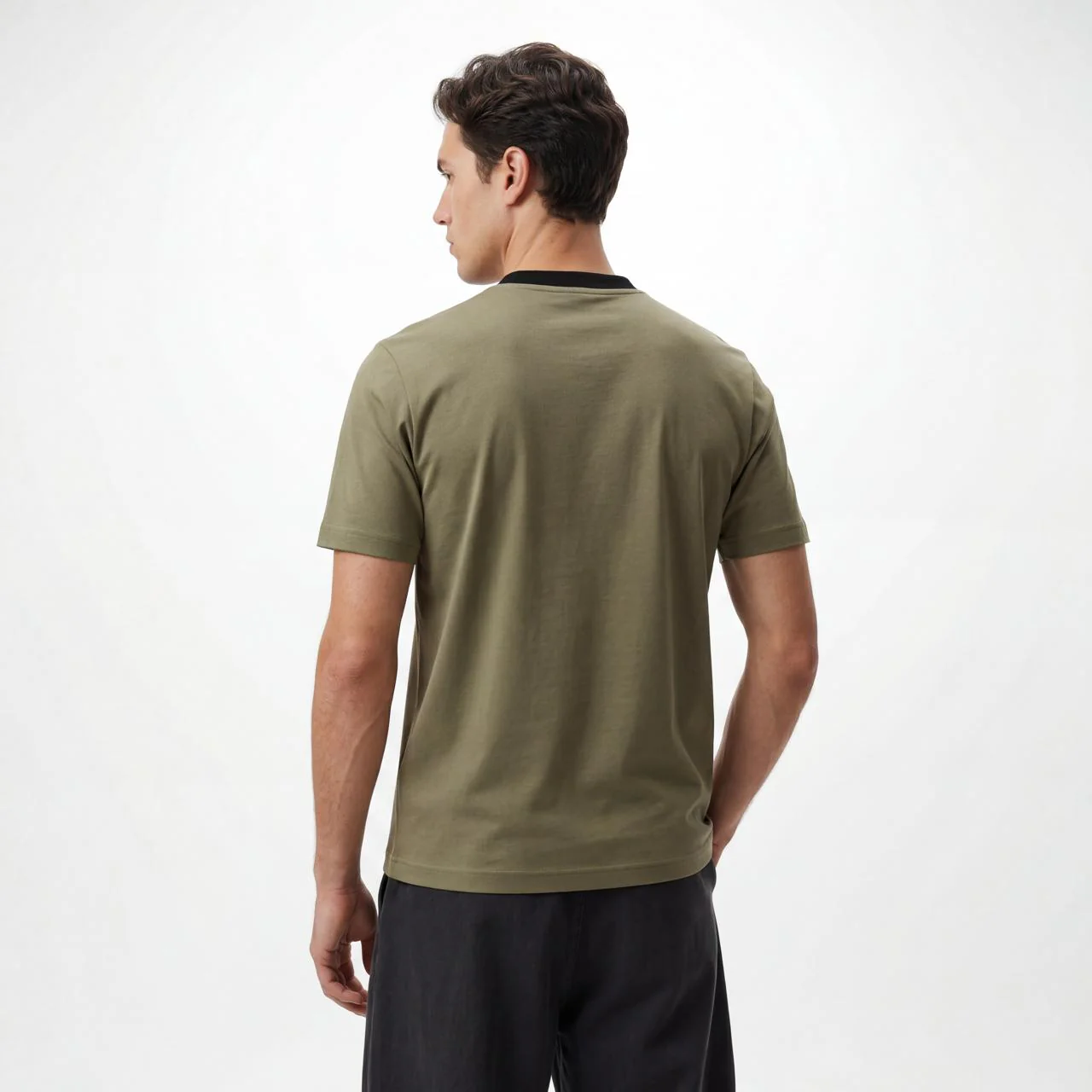 Classic Olive Summer T - Shirt - Image 4